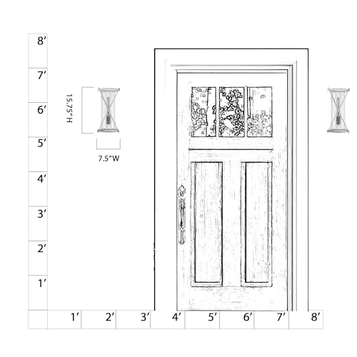 Open Box - The Great Outdoors 77600-899 - Wall Sconces Outdoor Lighting