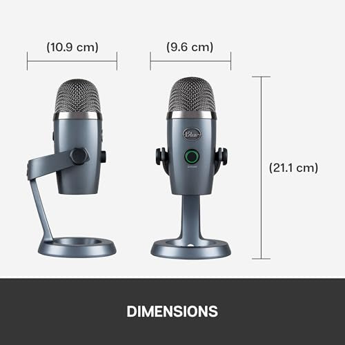 Refurbished - BLUE YETI MICROPHONE GRAY 836213000281