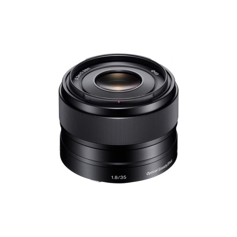 Certified Refurbished - Sony SEL35F18 E 35mm F1.8 OSS E-mount Prime Lens For Alpha ILCE NEX Cameras