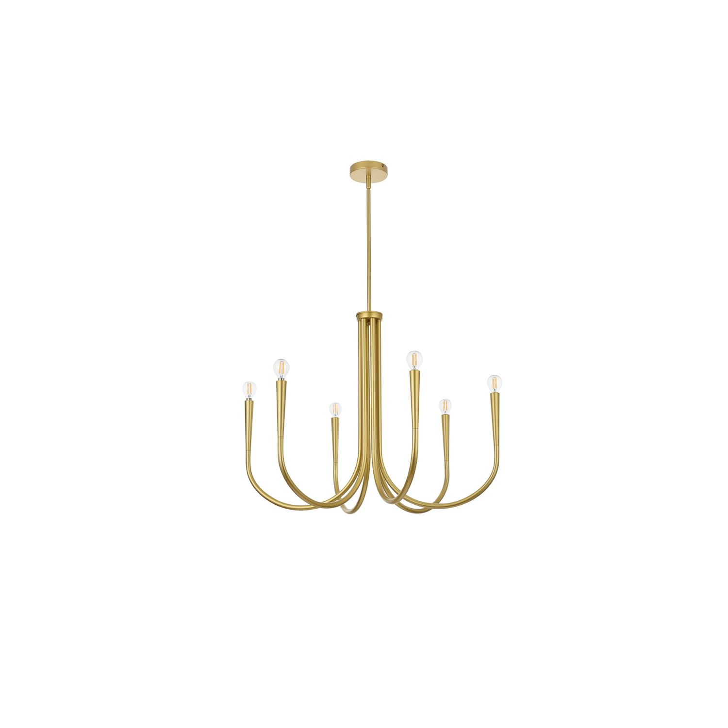 Open Box - Elegant Lighting LD722D30BR - Chandeliers Indoor Lighting