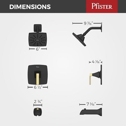 Open Box - Pfister 8P8-WS2-VRISBBG - Tub and Shower Showers