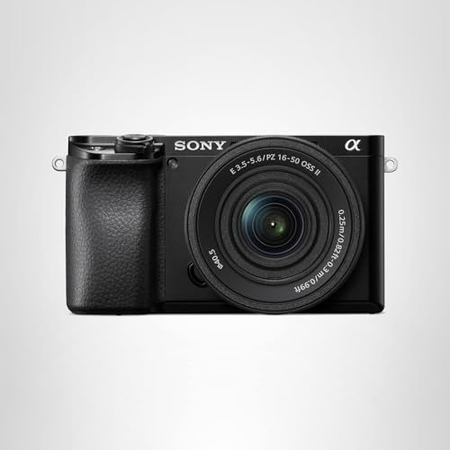 Certified Refurbished - Sony - Alpha 6100 Mirrorless 4K Video Camera with E PZ 16-50mm Lens - Black