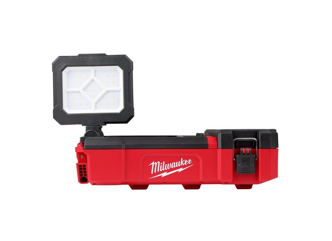 Open Box -  Milwaukee Tool M12 12-Volt Lithium-Ion Cordless PACKOUT Flood Light w/USB Charging Milwaukee ToolBullseye Deals