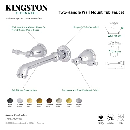 Open Box - Kingston Brass KS7020NL - Roman Tub Faucet