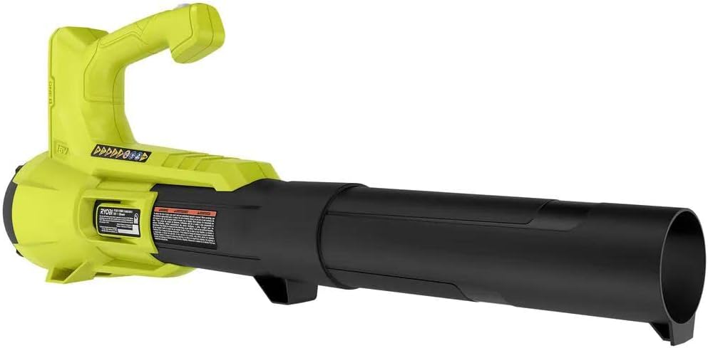 Used - RYOBI ONE+ 18V 90 MPH 250 CFM Cordless Battery Leaf Blower/Sweeper with 2.0 Ah Battery and Charger