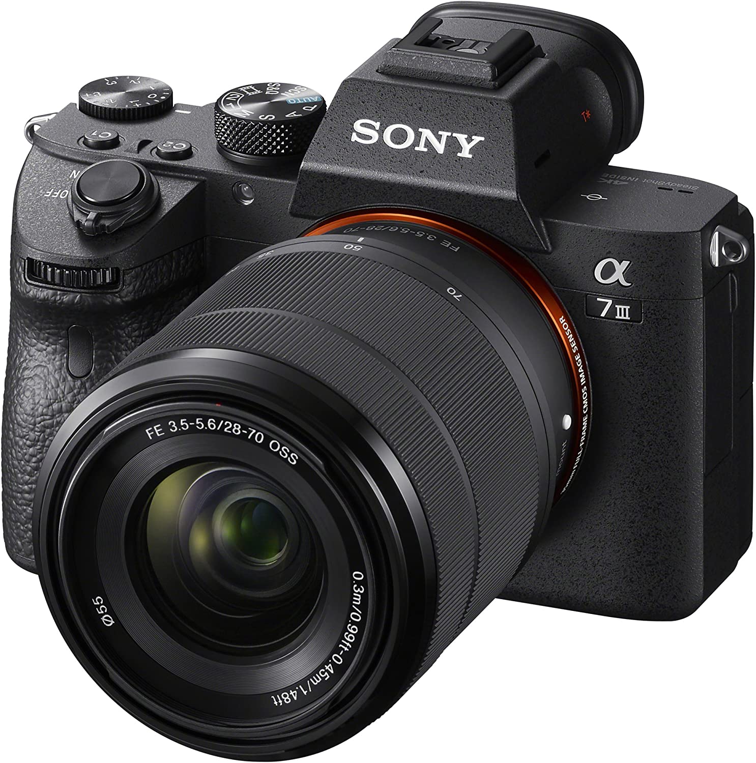 Certified Refurbished - Sony ILCE-7M3K/B a7 III 24.2MP Full Frame Mirrorless Camera w 28-70mm Lens SonyBullseye Deals