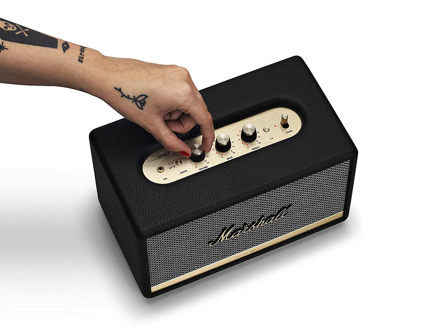 Certified Refurbished - Marshall Acton II Wireless Bluetooth Speaker - Black MarshallBullseye Deals