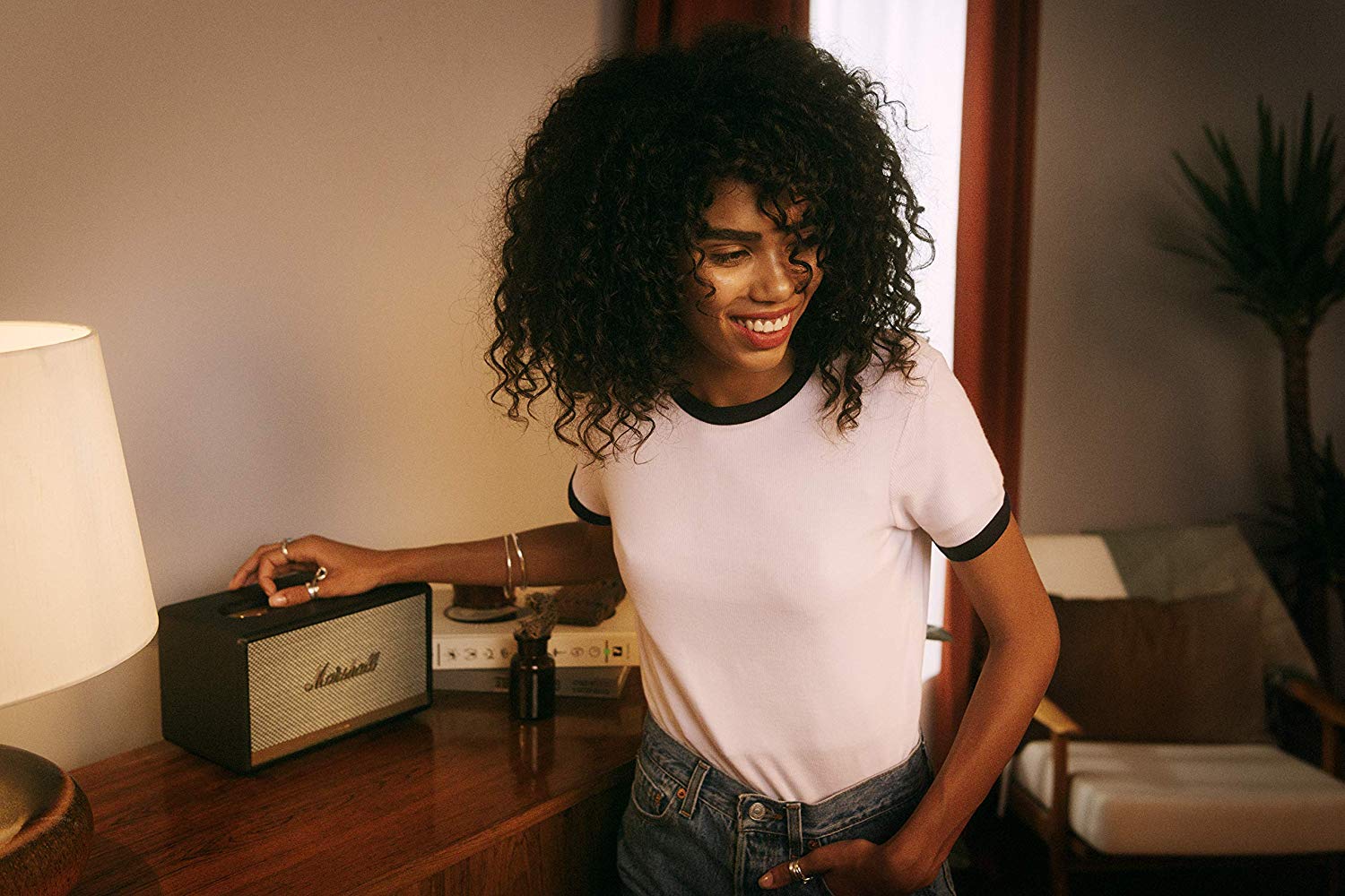 Certified Refurbished - Marshall Acton II Wireless Bluetooth Speaker - Black MarshallBullseye Deals