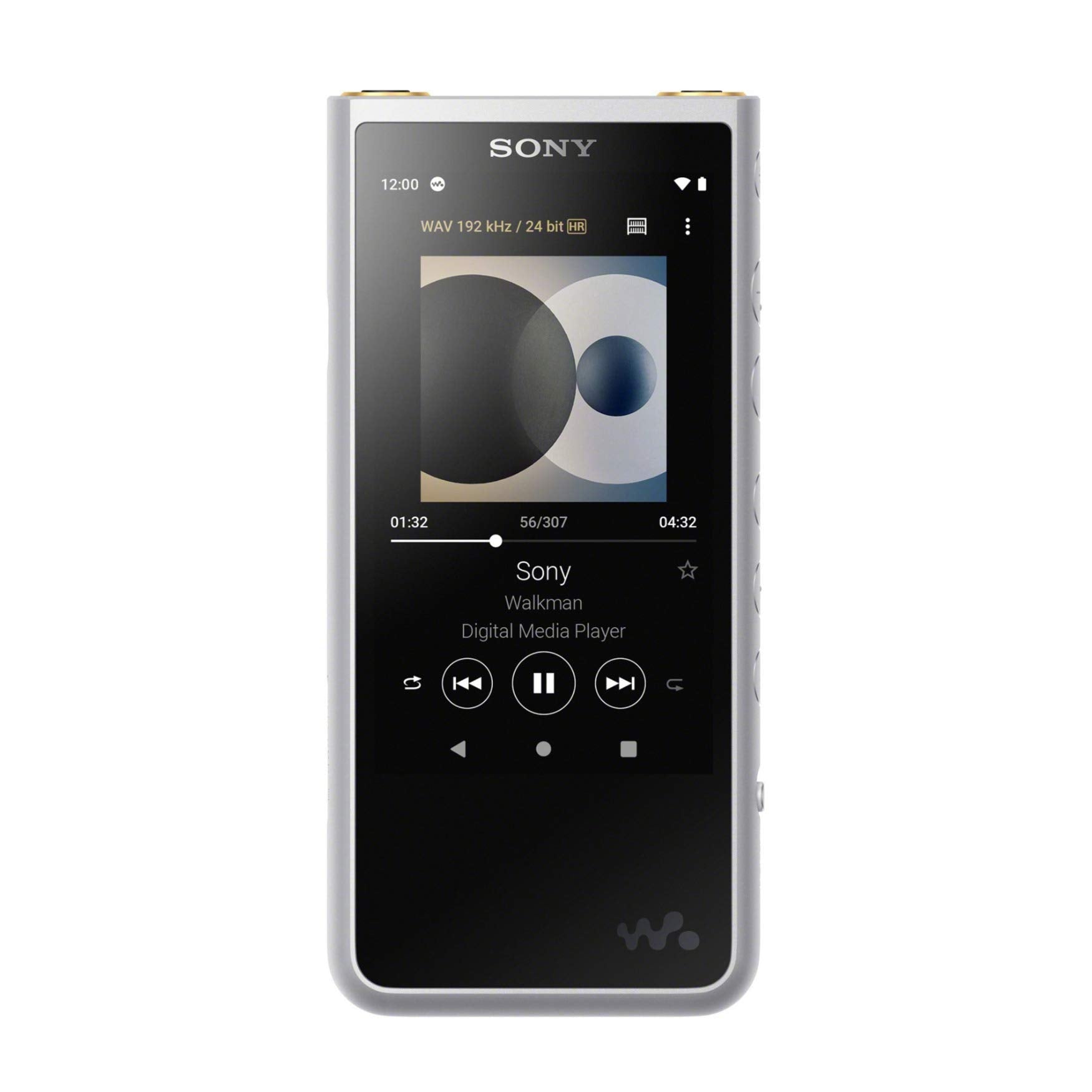 Certified Refurbished - Sony - Walkman NW-ZX507 Hi-Res 64GB* MP3 Player - Silver SonyBullseye Deals