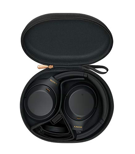 Certified Refurbished - Sony - WH-1000XM4 Wireless Noise-Cancelling Over-the-Ear Headphones - Black