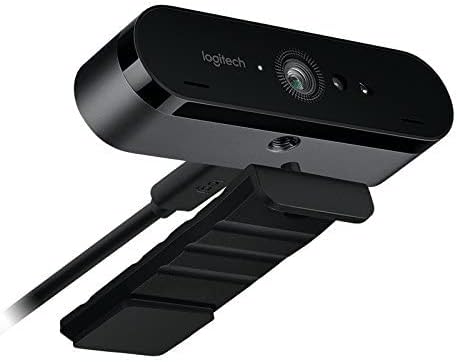Certified Refurbished - Logitech Brio Webcam - 90 Fps - USB 3.0-4096 X 2160 Video - Auto-Focus - 5X Digital Zoom LogitechBullseye Deals