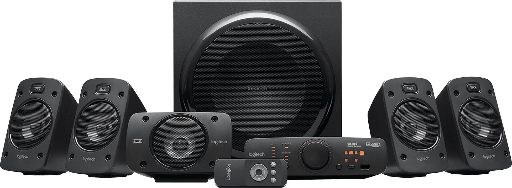 Refurbished - LOGITECH Z906 5.1 SPKR SYSTEM 097855067548