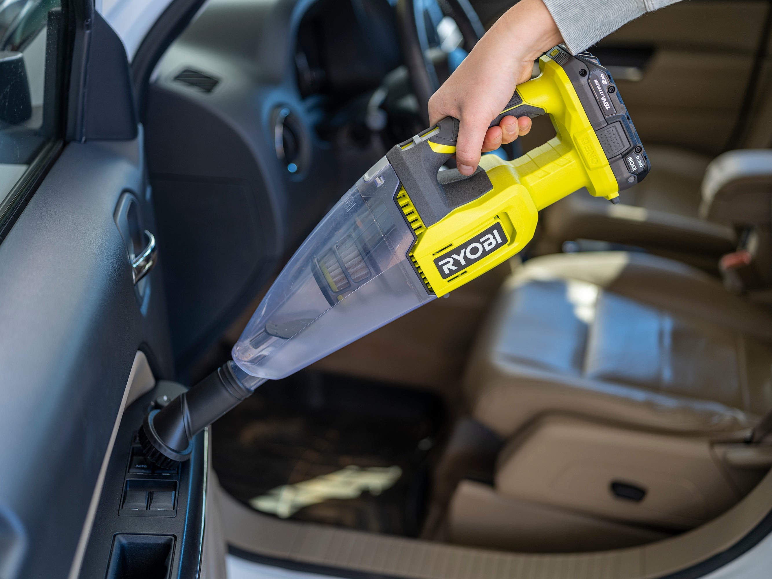 Open Box -  RYOBI ONE+ 18V Cordless Multi-Surface Handheld Vacuum Kit with 2.0 Ah Battery and Charger RYOBIBullseye Deals