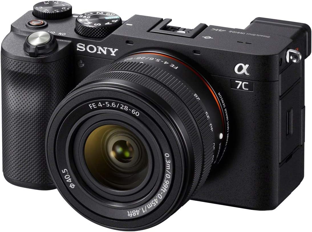 Certified Refurbished - Sony Alpha 7C Full-frame Compact Mirrorless Camera Kit -ILCE7CL/B, Black SonyBullseye Deals