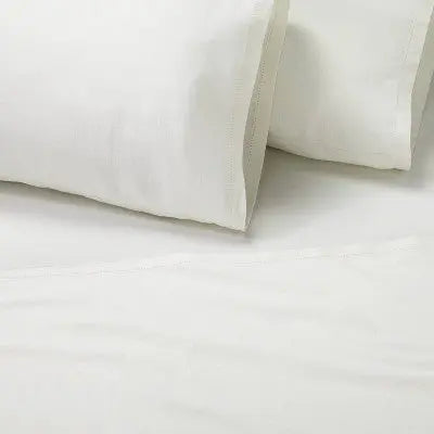 4pc Linen Blend Sheet Set Sour - Hearth & Hand with Magnolia Hearth & Hand with MagnoliaBullseye Deals