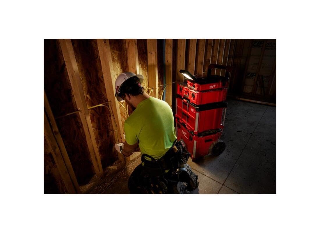 Open Box -  Milwaukee Tool M12 12-Volt Lithium-Ion Cordless PACKOUT Flood Light w/USB Charging Milwaukee ToolBullseye Deals