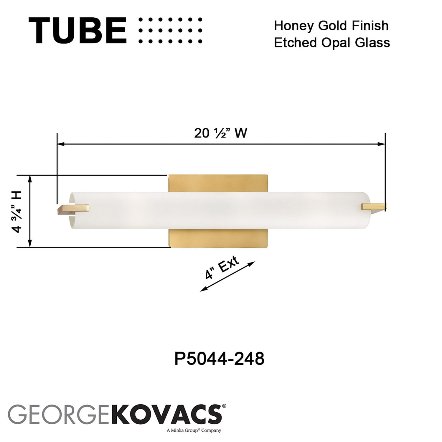 Open Box - Kovacs P5040-084-L - Wall Sconces Indoor Lighting KovacsBullseye Deals