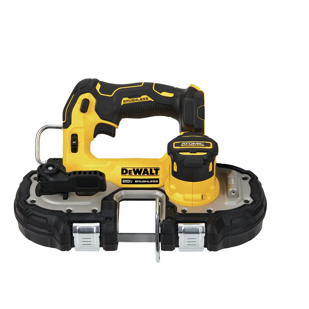 Open Box - DEWALT ATOMIC 20-Volt MAX Cordless Brushless Compact 1-3/4 in. Bandsaw (Tool-Only) DEWALTBullseye Deals