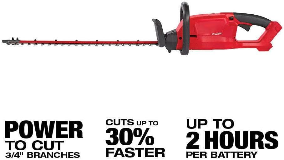 Open Box - Milwaukee M18 FUEL 18V 24 In. Cordless Hedge Trimmer MilwaukeeBullseye Deals