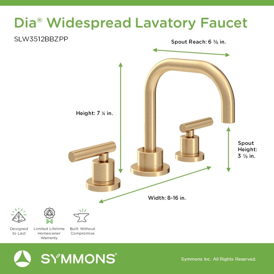 Open Box - Symmons SLW3512BBZPP - Bathroom Sink Faucets Faucet