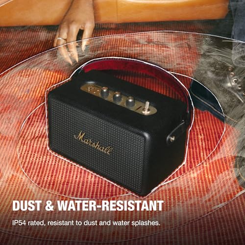 Certified Refurbished - Kilburn III�Bluetooth Speaker Black and Brass