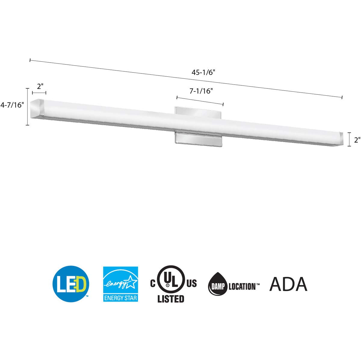 Open Box - Lithonia Lighting FMVCSLS 48IN MVOLT 30K35K40K 90CRI KR M4 - Bathroom Fixtures