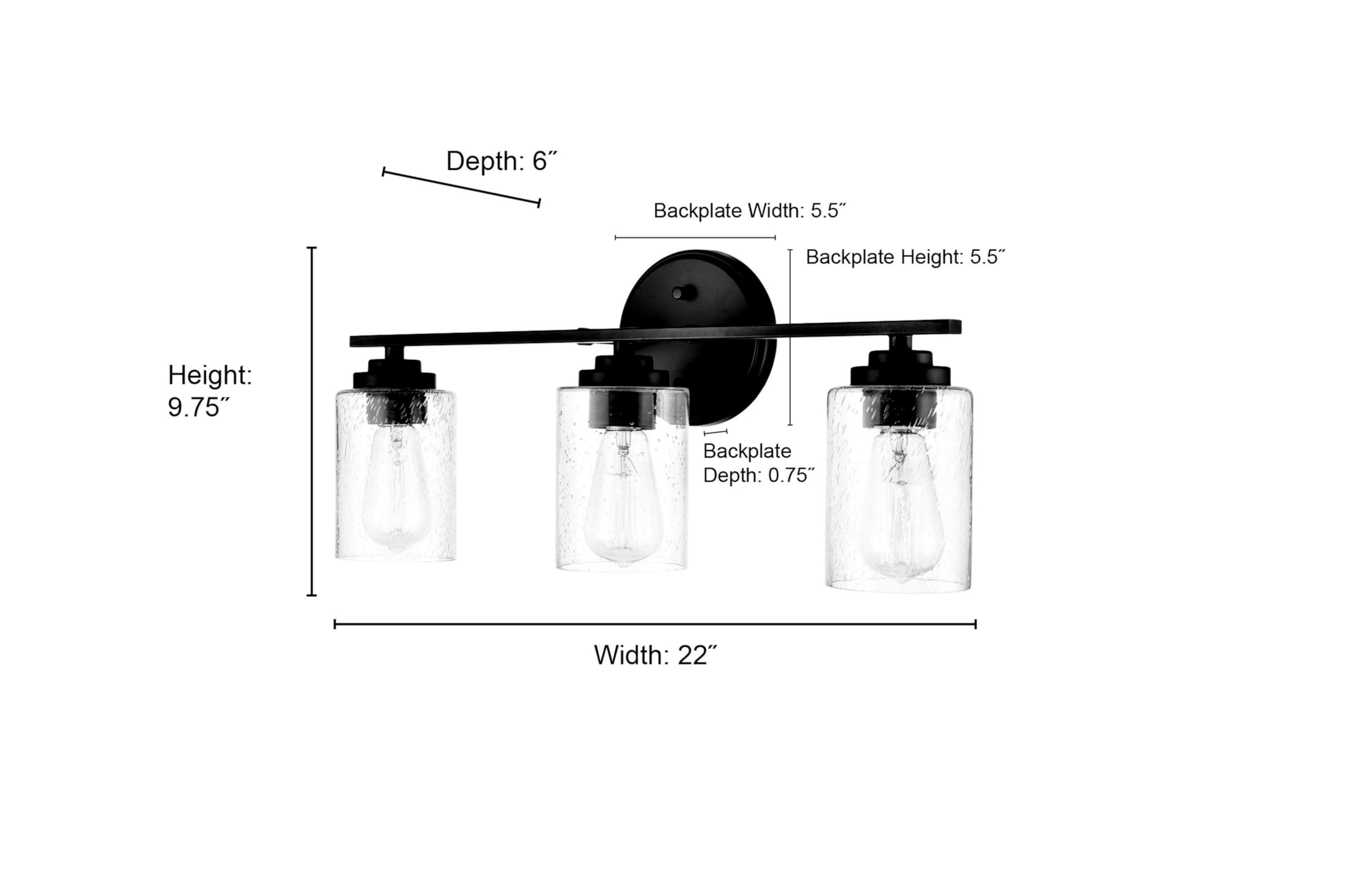 Open Box - Millennium Lighting 3683-MB - Bathroom Fixtures Indoor Lighting