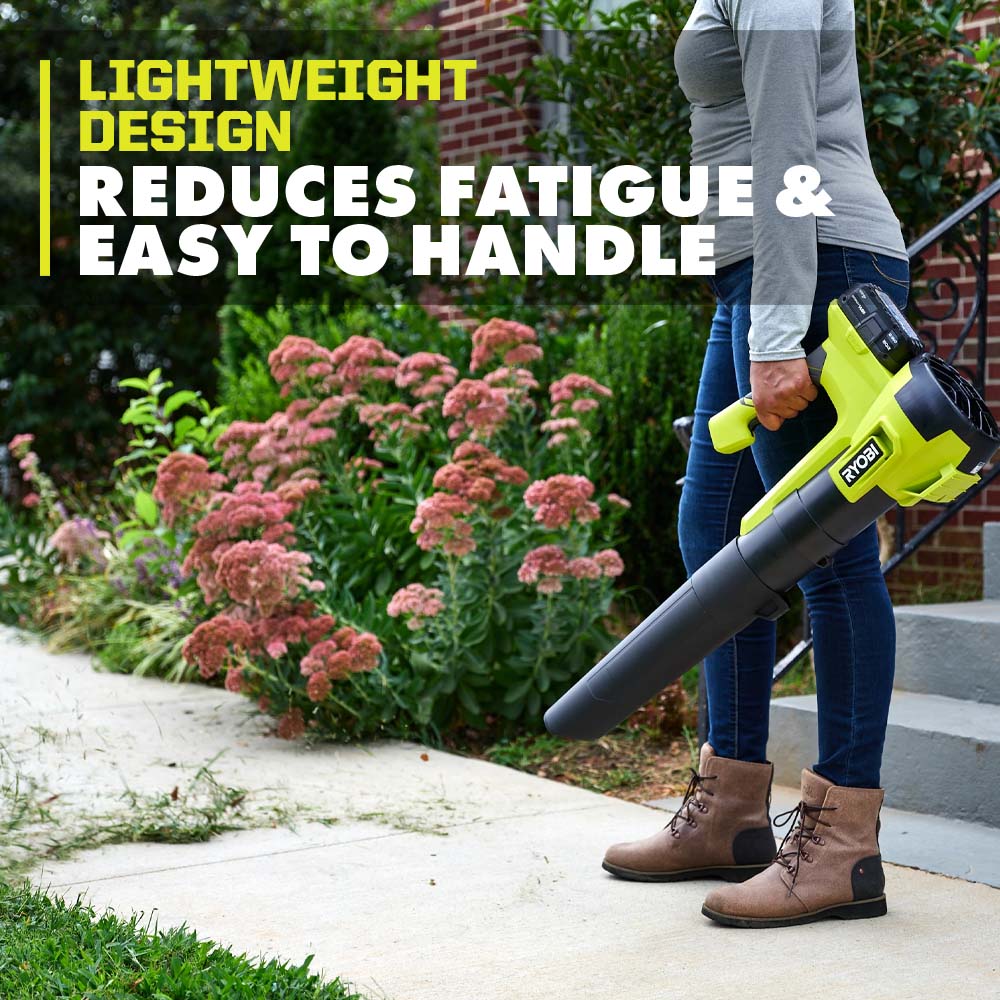 Open Box -  RYOBI ONE+ 18V 100 MPH 350 CFM Cordless Battery Variable-Speed Jet Fan Leaf Blower (Tool Only) RYOBIBullseye Deals
