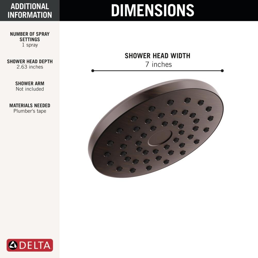 Open Box - Delta 52101-RB25 - Shower Heads Showers