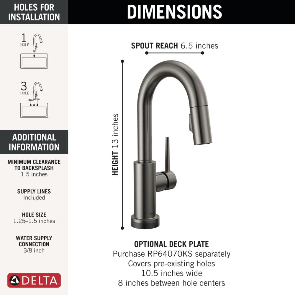 Open Box - Delta 9959-KS-DST - Bar Faucet