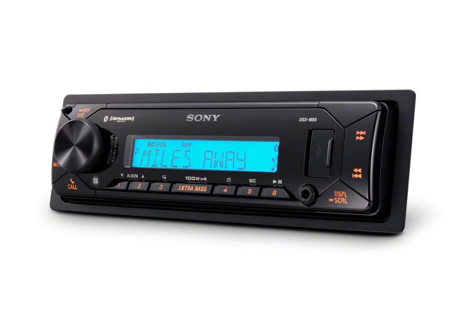 Certified Refurbished - Sony DSXM80 High Power Bluetooth Marine Receiver SonyBullseye Deals