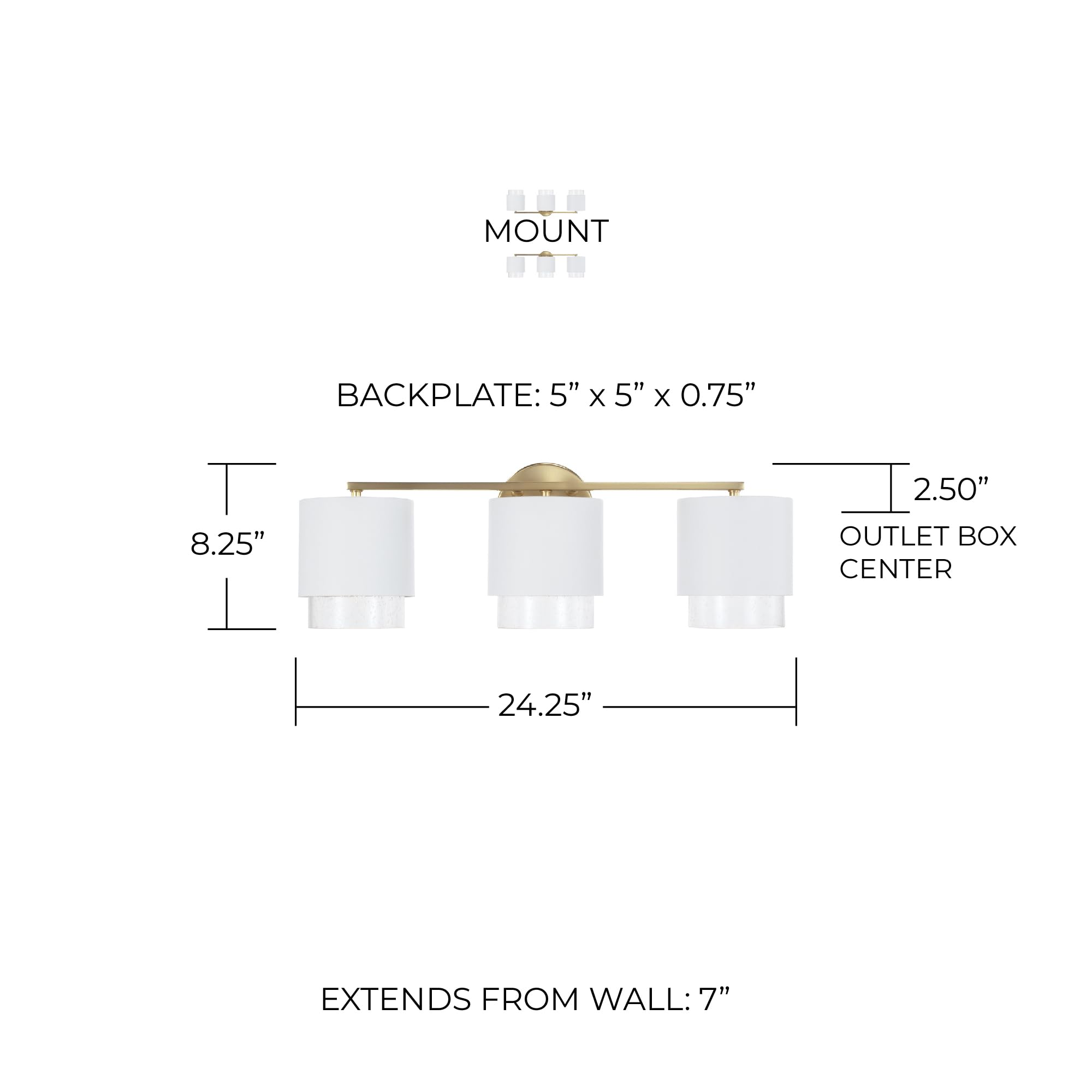 Open Box - Capital Lighting 153031RE-549 - Bathroom Fixtures Indoor Lighting