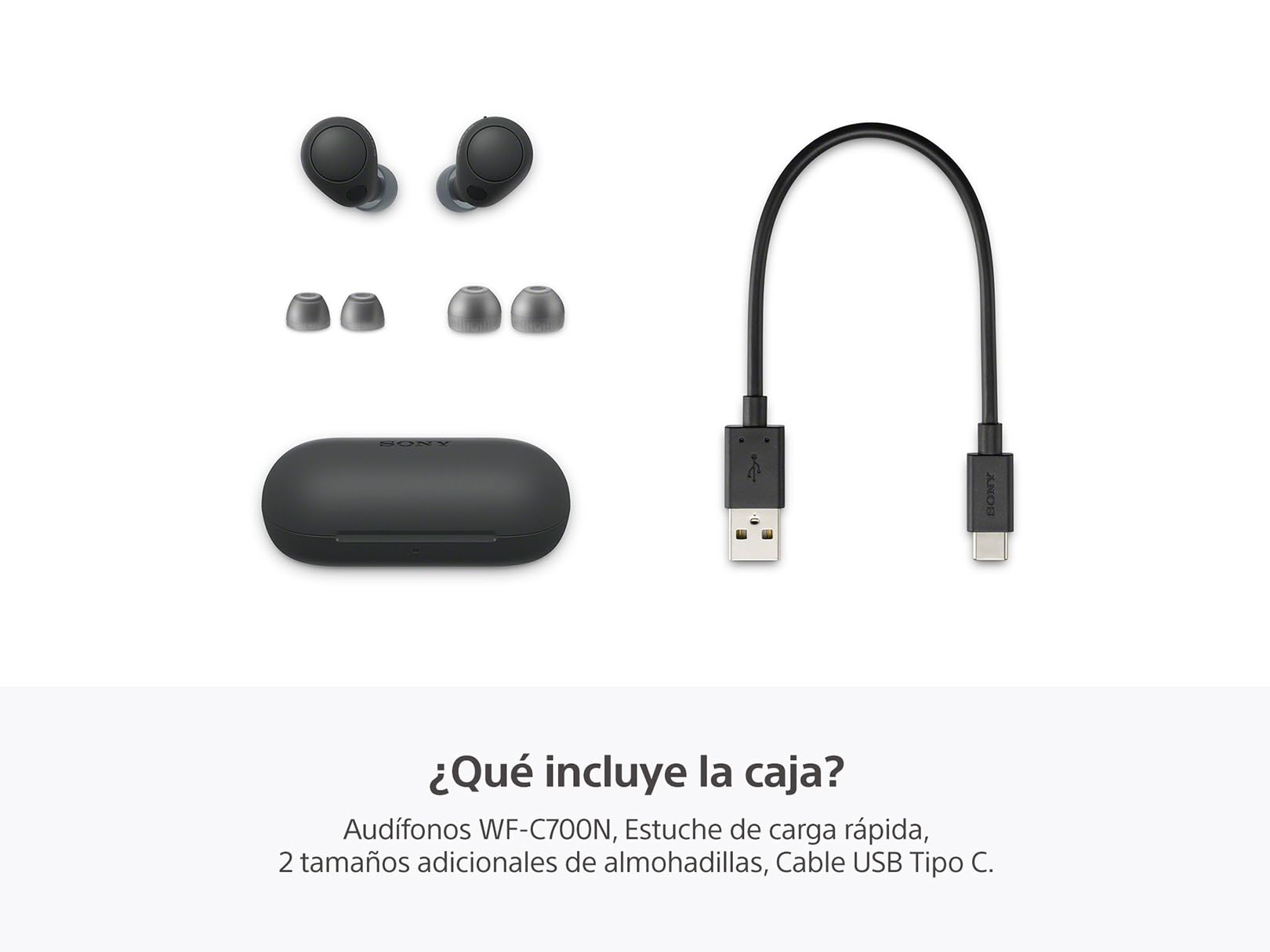 Certified Refurbished - SONY WFC700N/B Headphone (BT)