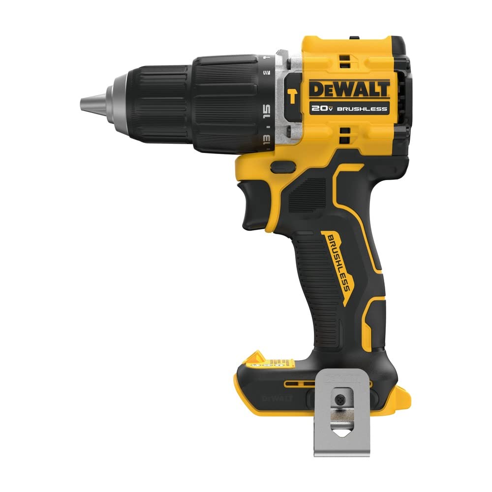 Open Box -  DEWALT ATOMIC 20-Volt MAX Brushless Cordless 1/2 in. Hammer Drill (Tool-Only)