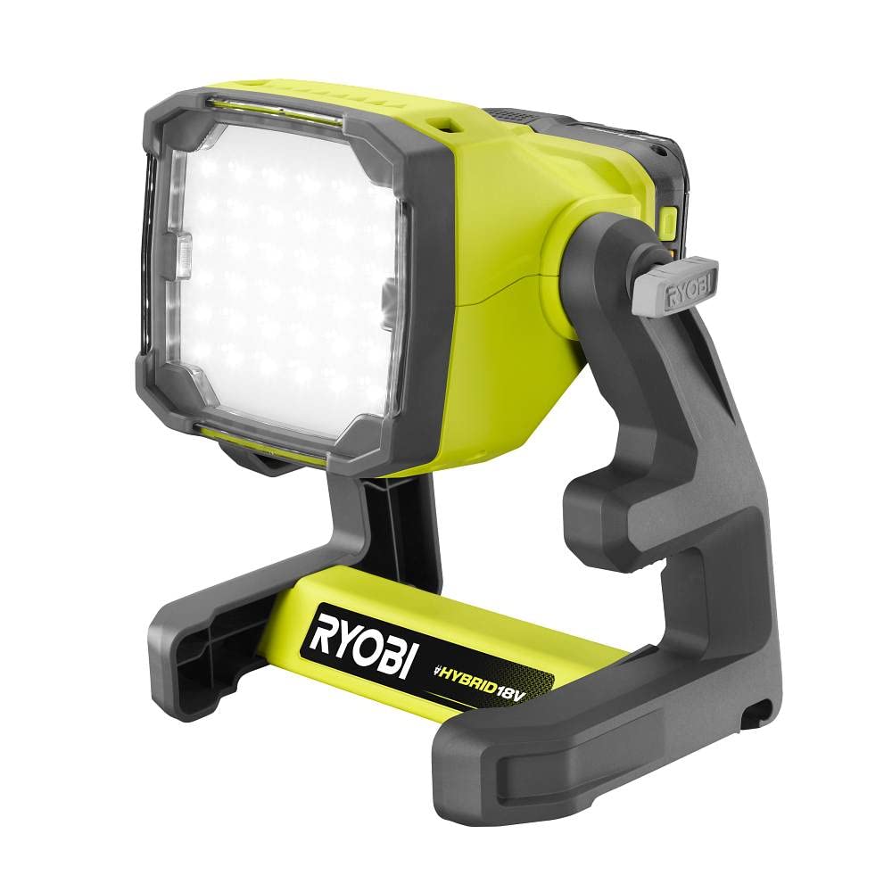 Open Box -  RYOBI ONE+ 18V Cordless Hybrid LED Flood Light (Tool Only) RYOBIBullseye Deals