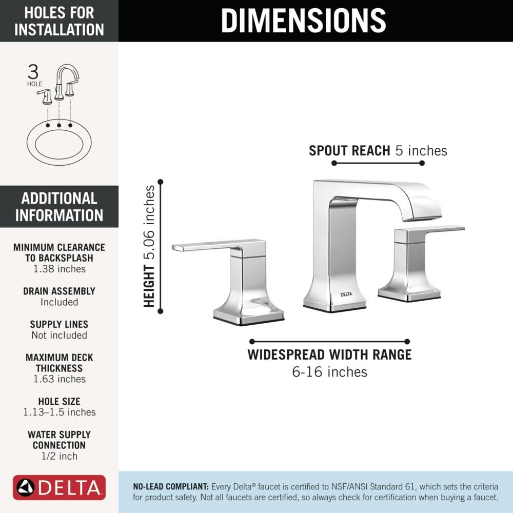 Open Box - Delta 3539LF-MPU - Bathroom Sink Faucets Faucet
