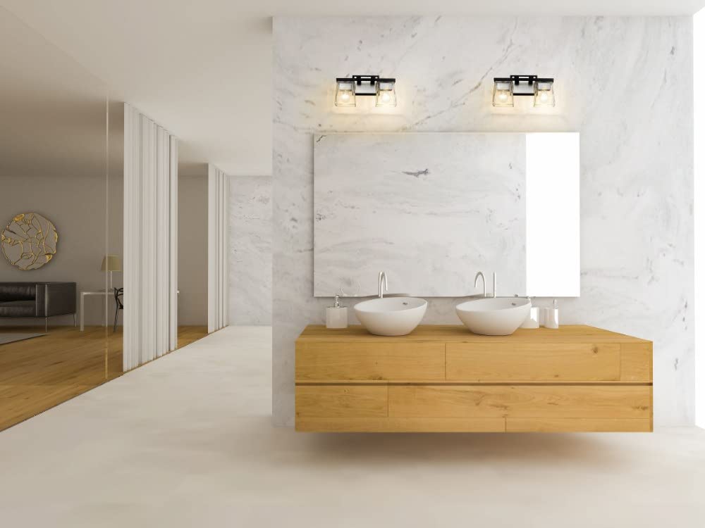Open Box - Z-Lite 475-2V-MB-CH - Bathroom Fixtures Indoor Lighting