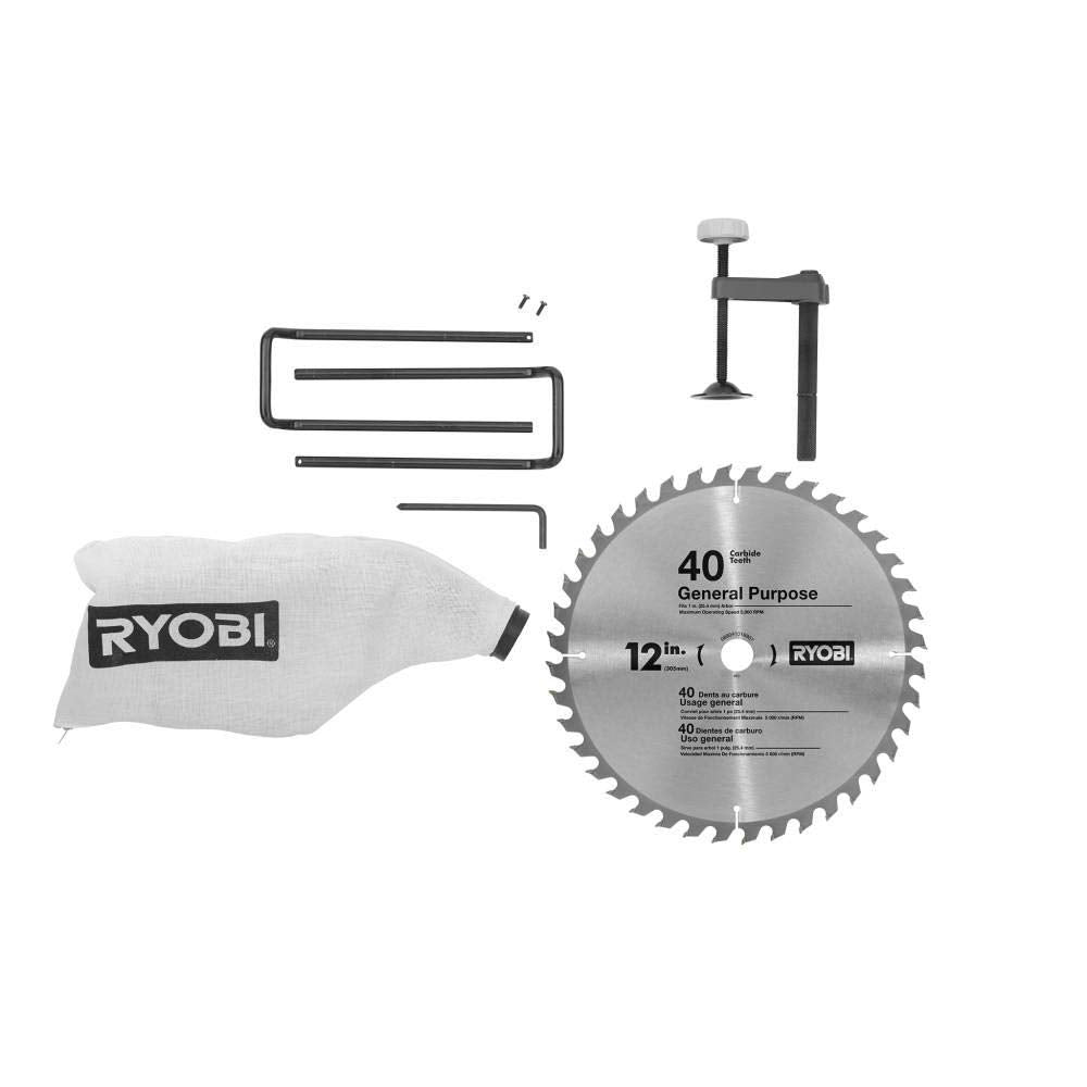 Open Box -  RYOBI 12 in. Sliding Miter Saw with LED - TSS121