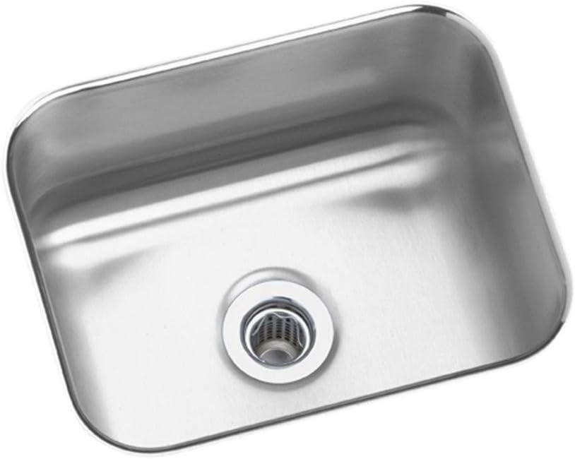 Open Box - Elkay ELUH129 Gourmet Lustertone 14-1/2" x 11-3/4" Single Basin Undermount Kitchen Sink with 7" Depth