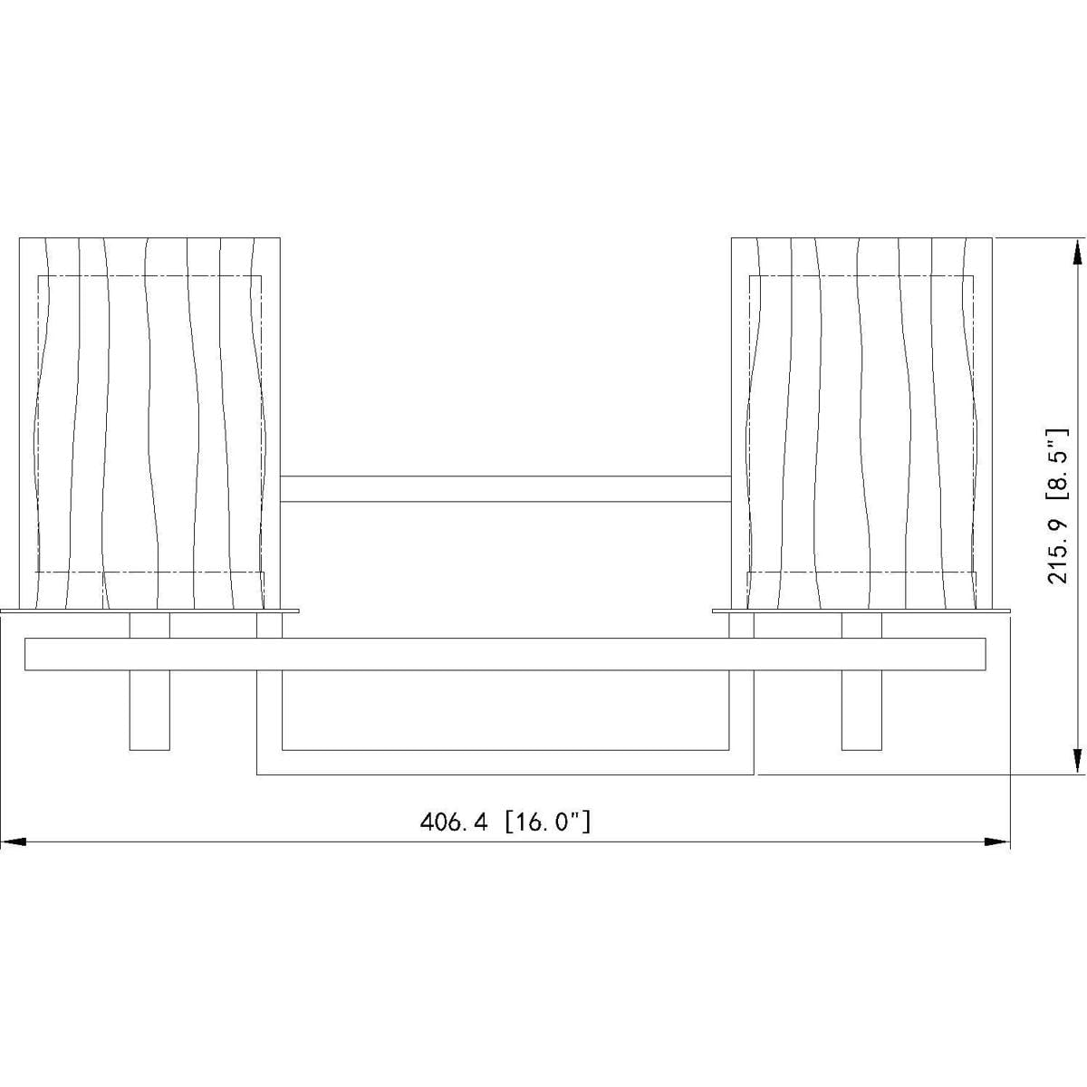 Open Box - Z-Lite 1949-2V-MGLD - Bathroom Fixtures Indoor Lighting