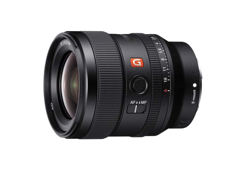 Certified Refurbished - Sony E-mount FE 24mm F1.4 GM Full Frame Wide-angle Prime Lens (SEL24F14GM)