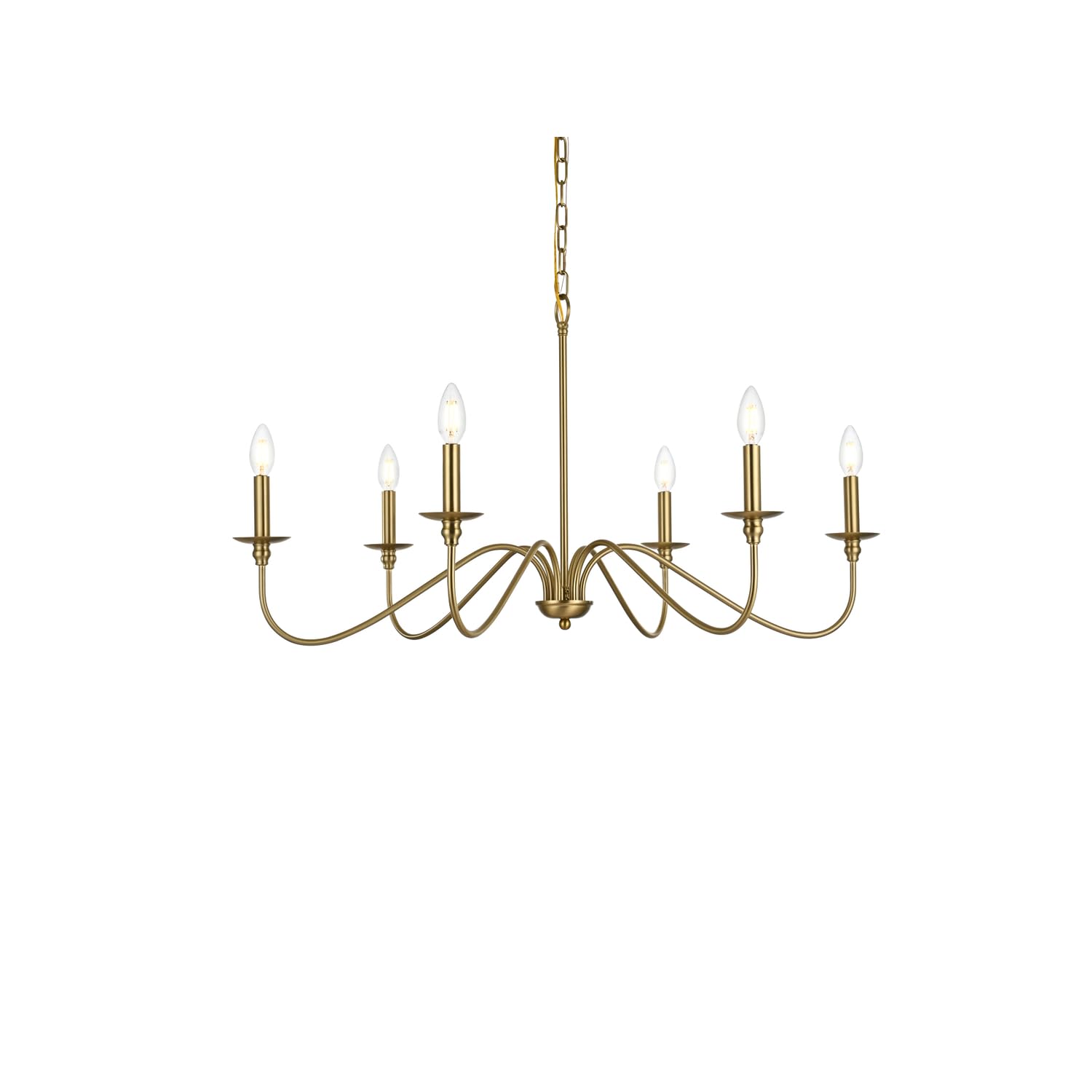 Open Box - Elegant Lighting LD5006D36SG - Chandeliers Indoor Lighting