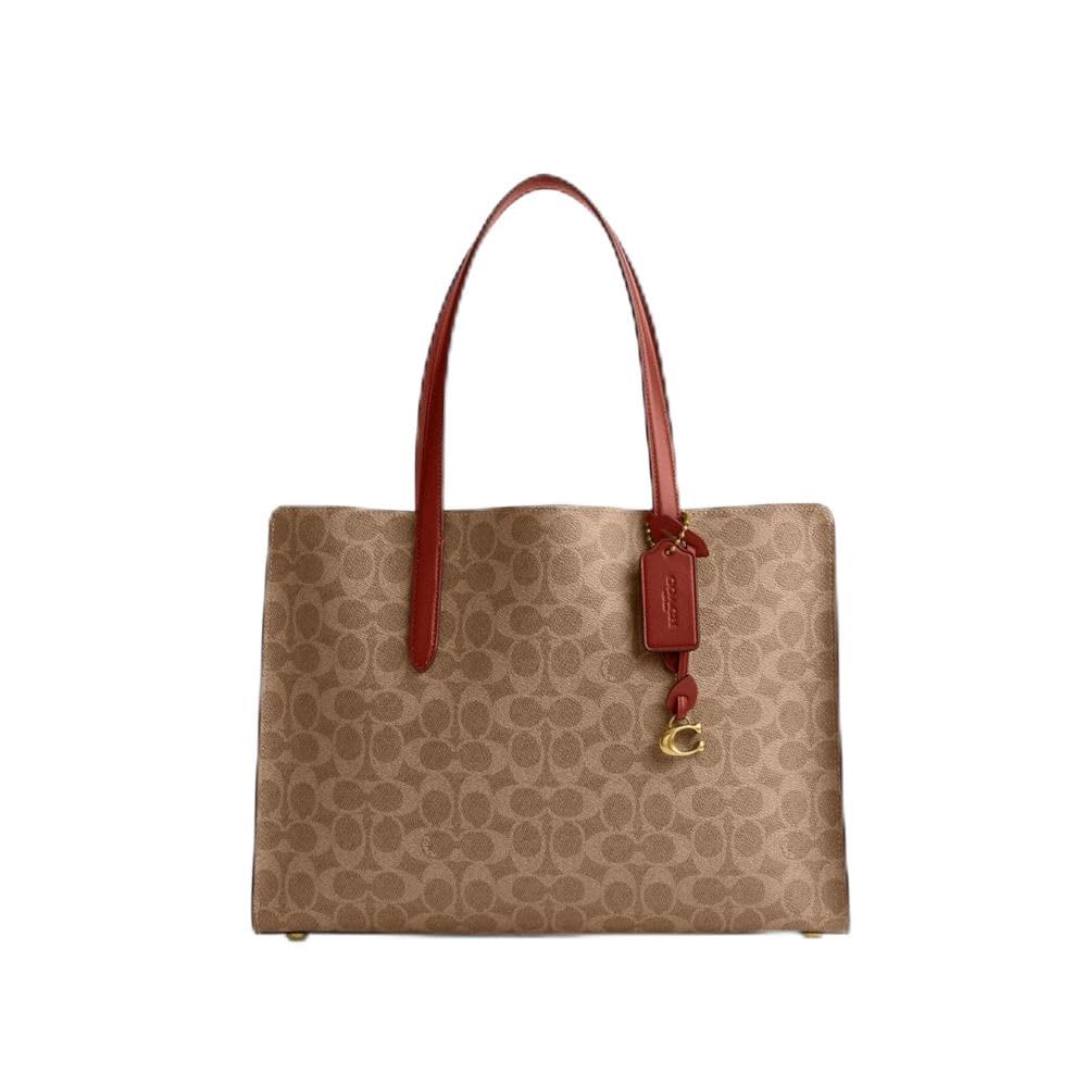 Coach Carter Carryall Shoulder Bag Adults Coffee CoachBullseye Deals