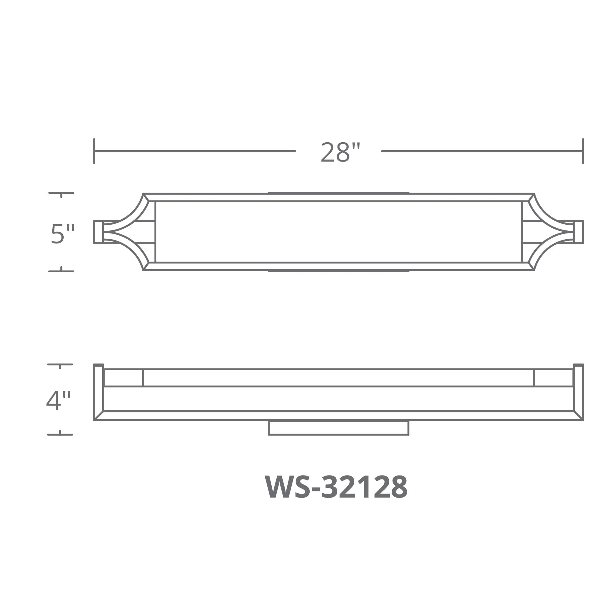 Open Box - Modern Forms WS-32128-AB - Bathroom Fixtures Indoor Lighting