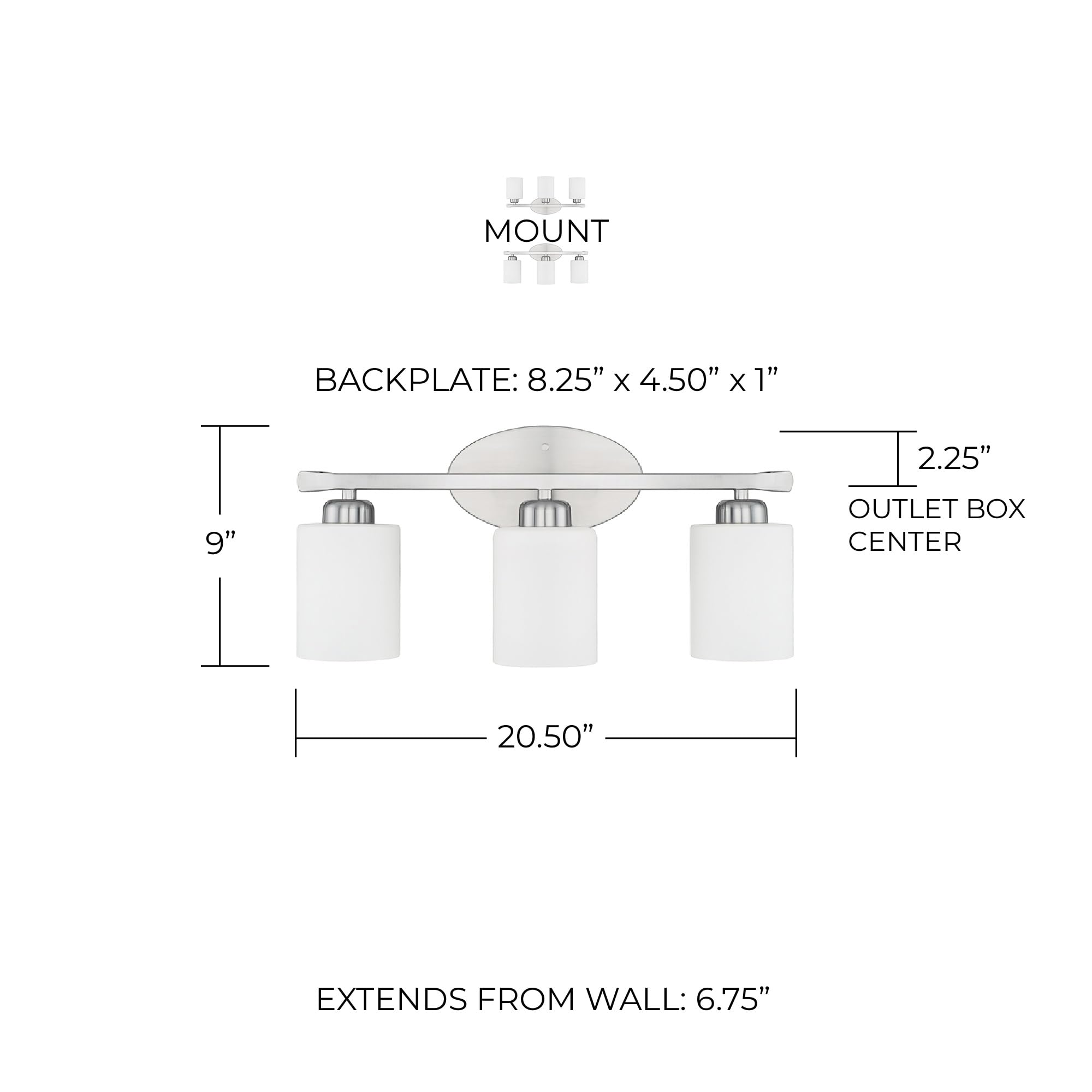 Open Box - Capital Lighting 115231BN-338 - Bathroom Fixtures Indoor Lighting