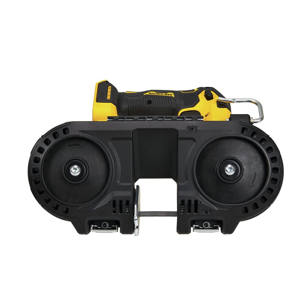 Open Box - DEWALT ATOMIC 20-Volt MAX Cordless Brushless Compact 1-3/4 in. Bandsaw (Tool-Only) DEWALTBullseye Deals