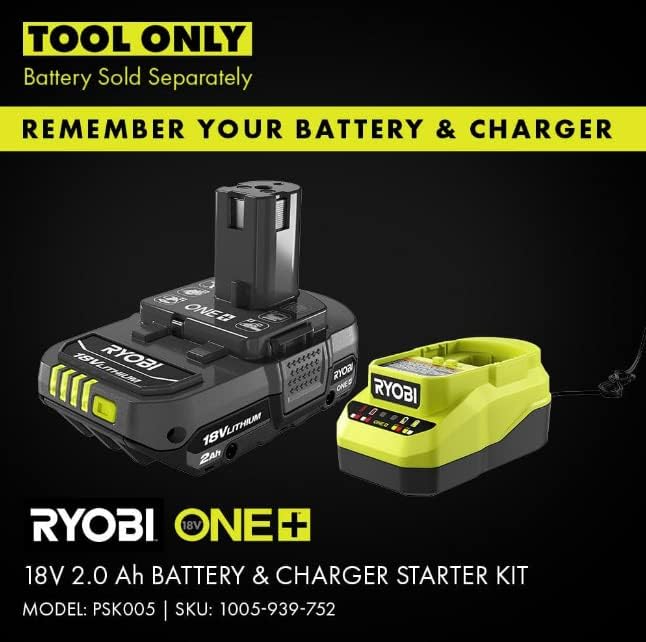 Open Box -  RYOBI 18V ONE+ Lithium-Ion Cordless 1/4-inch Impact Driver (Tool-Only)