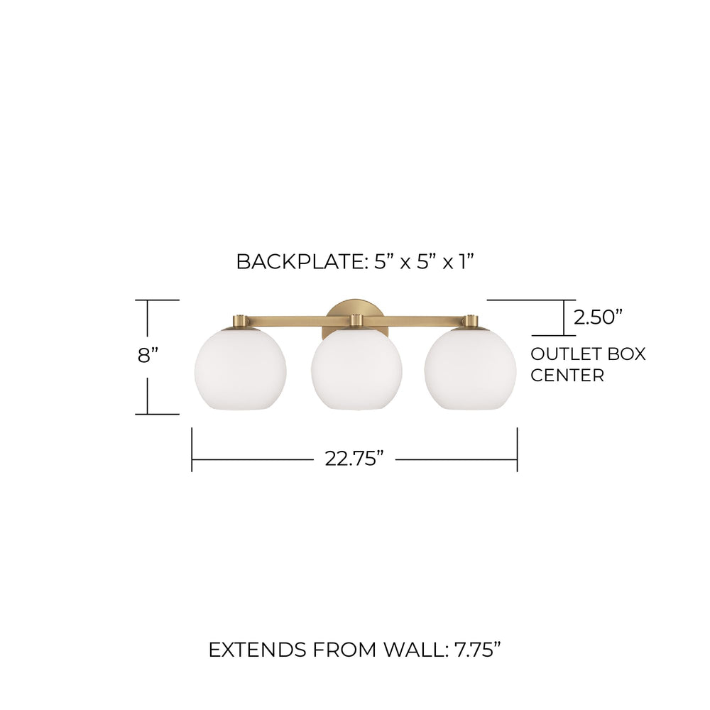 Open Box - Capital Lighting 152131AD-548 - Bathroom Fixtures Indoor Lighting