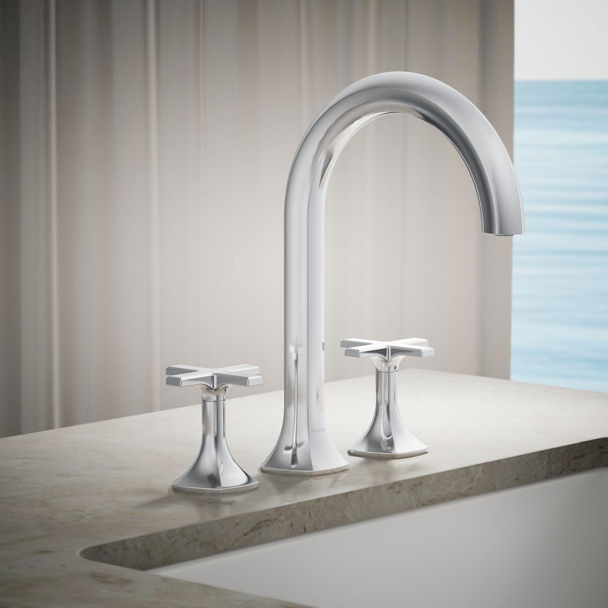 Open Box - Kohler K-27018-3-CP - Tub Faucet Parts Faucet Accessories and Parts