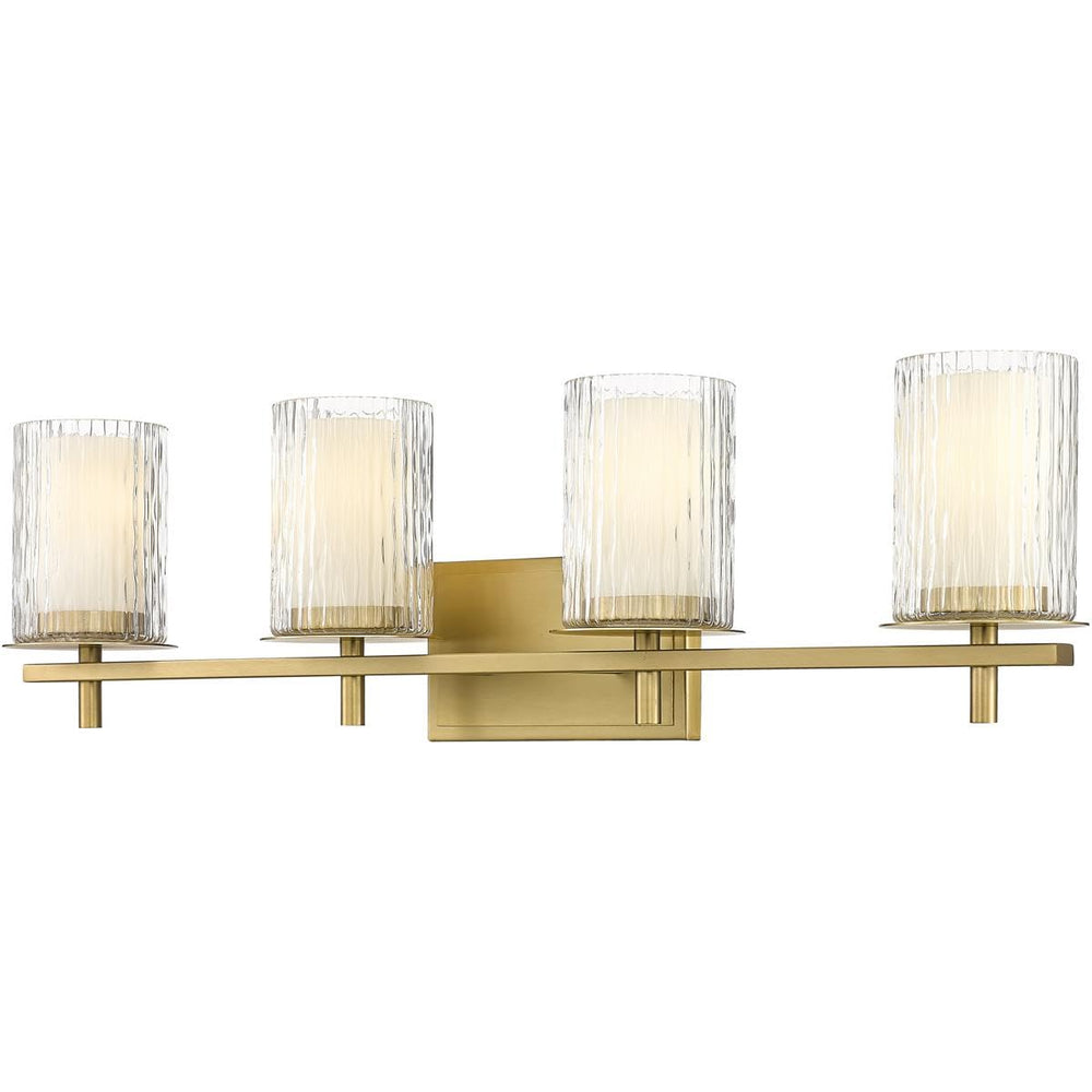 Open Box - Z-Lite 1949-4V-MGLD - Bathroom Fixtures Indoor Lighting